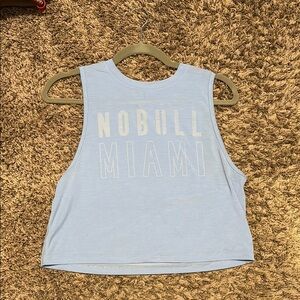 NOBULL Women's Light Blue Tank Top
